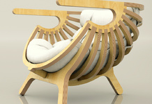 Modern Chair Plywood 